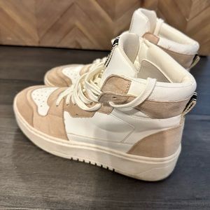 ShuShop High Top Neutral Sneakers Size 9! So cute
